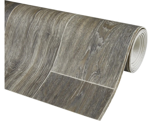 Oprolbare vinylvloer met houtlook.