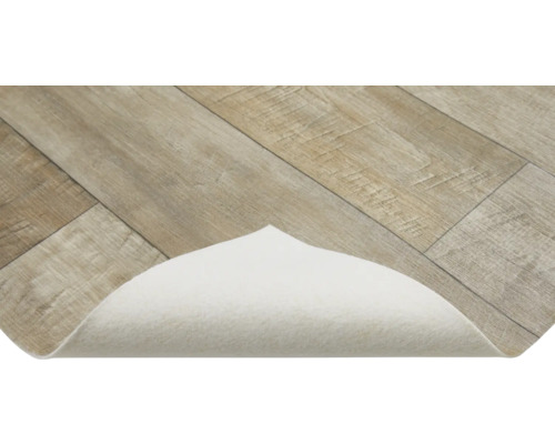 Vinylvloer in houtlook met geluidsreductie