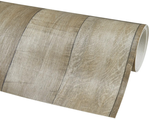 Gerolde vinylvloer met houtlook