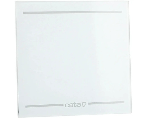 Glasplaat voor afzuigkap met Cata-logo