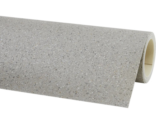 Grijze PVC-vloerbedekking op rol