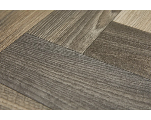 Close-up van vinylvloer in houtlook