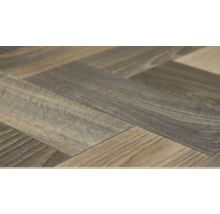 Close-up van een visgraat vinyl vloer