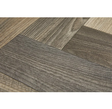 Visgraat vinylvloer installatie