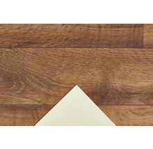 Houten vloer met witte ondergrond