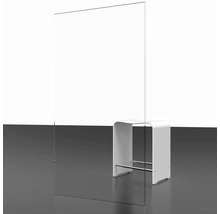 SCHULTE Douchedeur in nis Alexa Style 2.0 Black Style 80 cm zwart