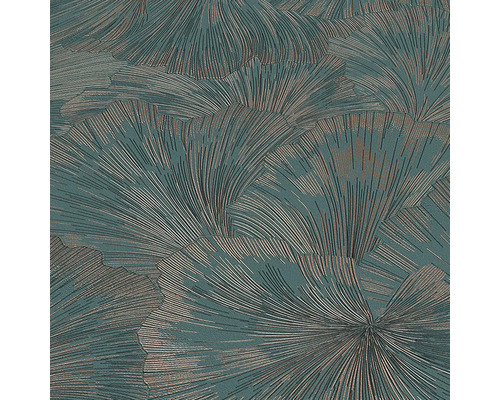 Behang met waaiermotief