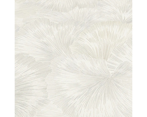 Behang met ginkgo-bladmotief