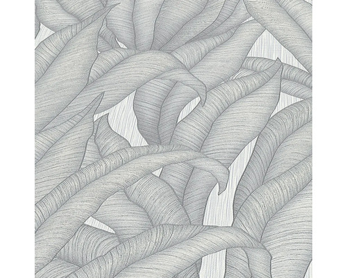 Behang met bladerpatroon