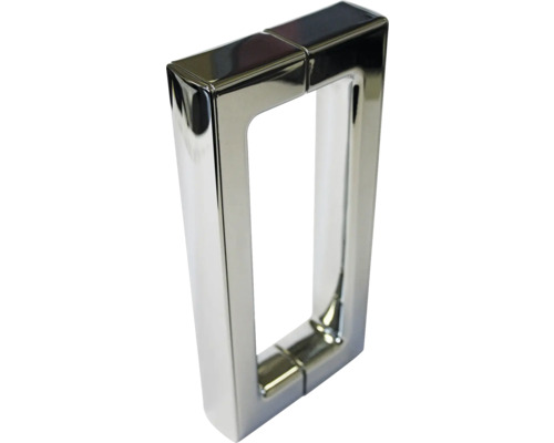Rechthoekige metalen deurgreep