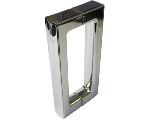 Rechthoekige deurklink van metaal