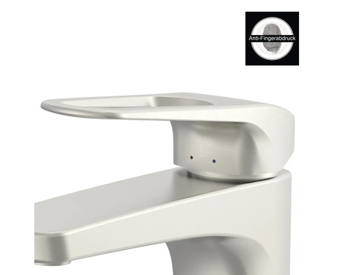 Wastafelkraan met anti-vingerafdruk coating