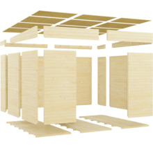 KONSTA Tuinhuis Baltrum 2 incl. vloer en overkapping onbehandeld, 566x289 cm-thumb-11 KONSTA Tuinhuis Baltrum 2 incl. vloer en overkapping onbehandeld, 566x289 cm-thumb-11