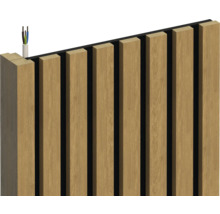 Houten panelen met akoestisch vilt voor wandbekleding