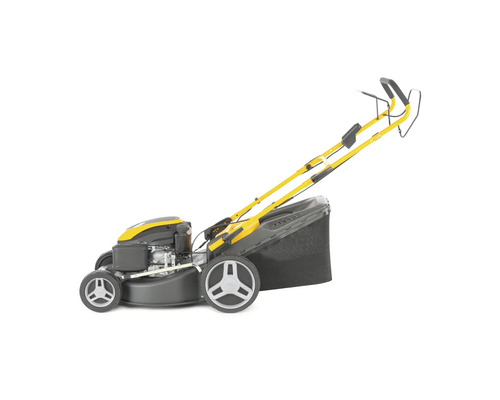 Grasmaaier met grasopvangbak