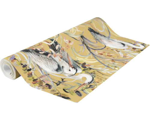 Rol behang met vogelpatroon