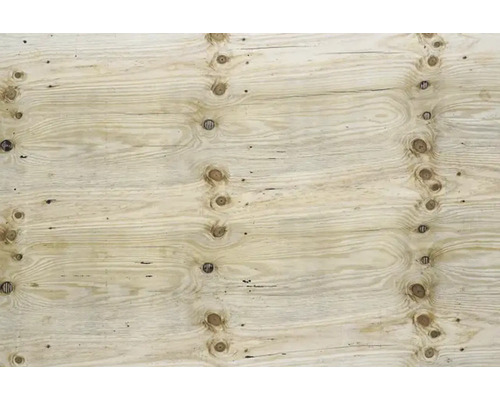 Houten plaat met noesten