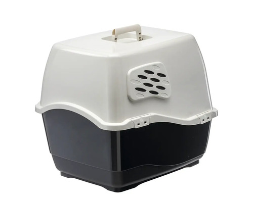 Kattenbak met deksel en handvat