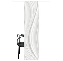 HOME FASHION Paneelgordijn Laurina grijs 60x245 cm