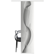 HOME FASHION Paneelgordijn Filiz grijs 60x245 cm
