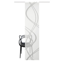 HOME FASHION Paneelgordijn Tiberio grijs 60x245 cm