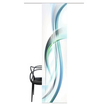 HOME FASHION Paneelgordijn Fala blauwgroen 60x245 cm