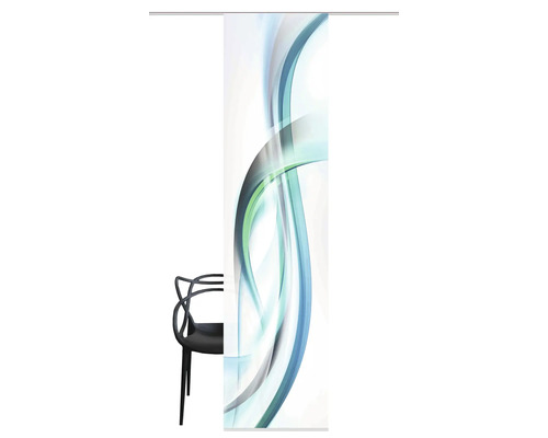 Schuifpaneel met abstract design voor raamdecoratie