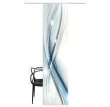 HOME FASHION Paneelgordijn Gliwe blauw 60x245 cm