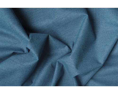 Blauwe katoenen stof