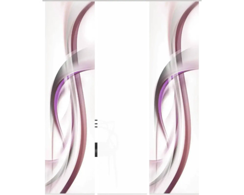 Schuifdeur met abstract patroon