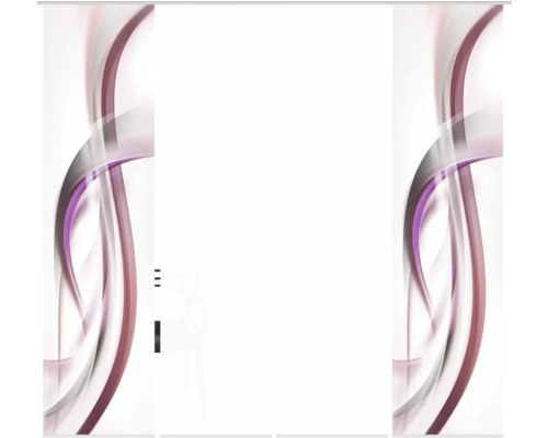 Schuifgordijn met abstract patroon