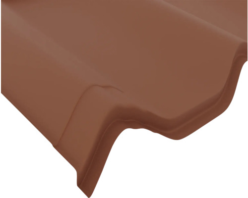 Bruine dakpan close-up