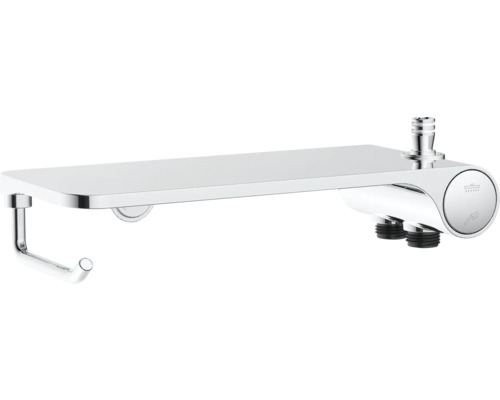 Douche-wc aansluitgarnituur met planchet