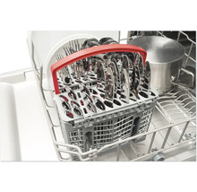 Vaatwasser met bestekmand en kookpan