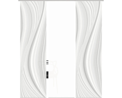 Schuifdeur met decoratie