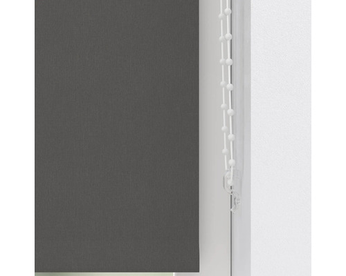 Grijs rolgordijn met bedieningsketting