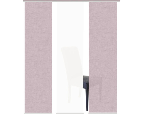 Kamerweergave met paneelgordijnen voor raamdecoratie