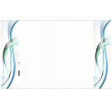 Vliesbehang met abstract patroon voor interieurs