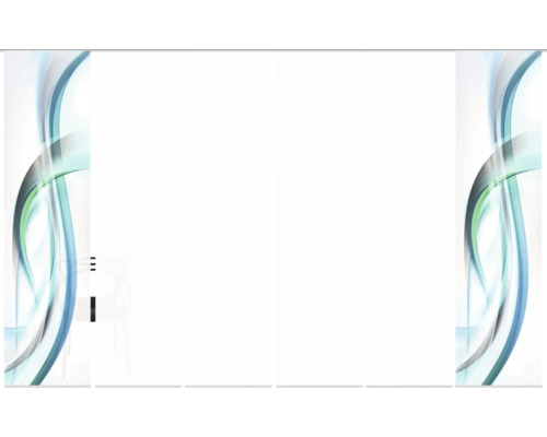 Vliesbehang met abstract patroon voor interieurs