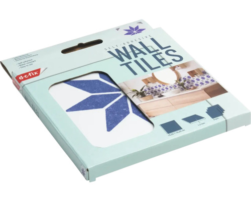 Verpakking zelfklevende wandtegels met geometrisch patroon