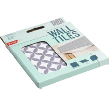 Verpakking zelfklevende wandtegels met geometrisch patroon