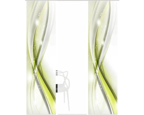 Abstracte afbeelding van een stoel