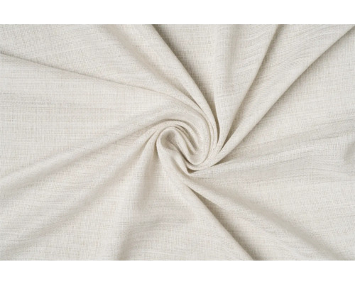 Close-up van een beige stof met textuur