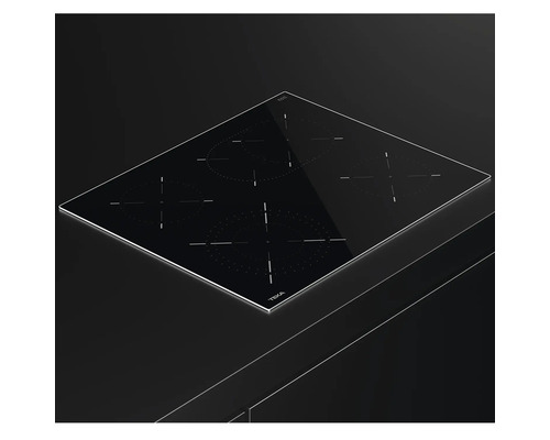 Inductiekookplaat met vier kookzones van het merk Teka