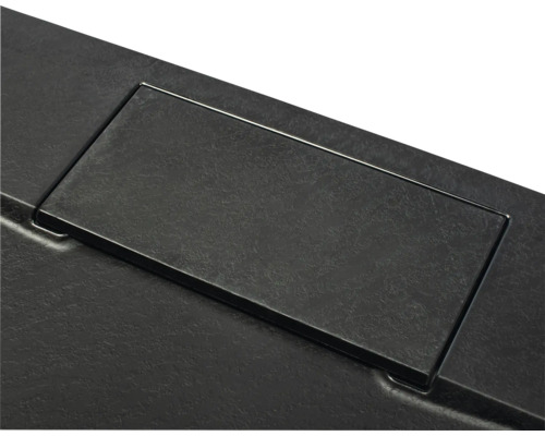 Detailaanzicht van een verzonken tafelblad