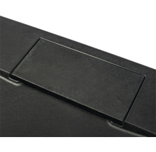 Detailopname van een ingebouwde spoelbak