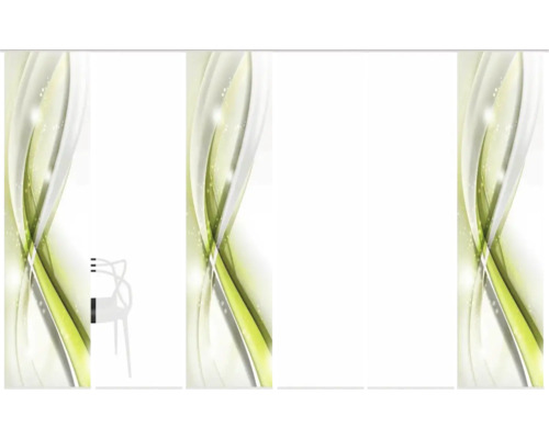 Kamerverdeler met abstract patroon voor interieur