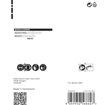 BOSCH Deltaschuurgaasset Expert M480 93 mm K80/K120/K180, 6-delig-thumb-6 BOSCH Deltaschuurgaasset Expert M480 93 mm K80/K120/K180, 6-delig-thumb-6
