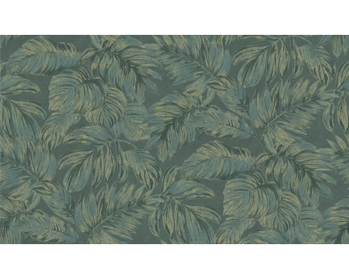 Behang met bladerpatroon