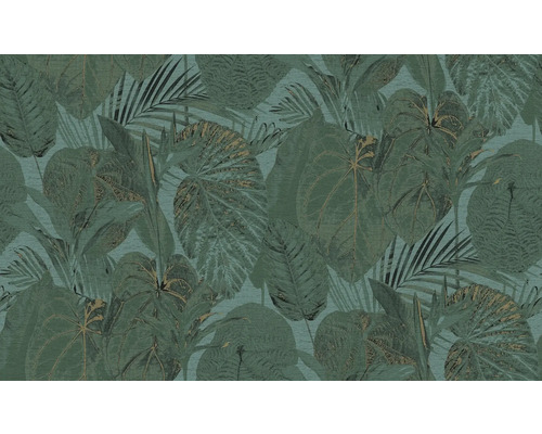 Behang met bladerpatroon voor wanddecoratie